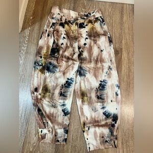 Zara tie dye trouser pant